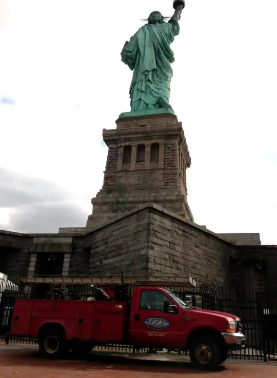 Statue of Liberty Stair Railings